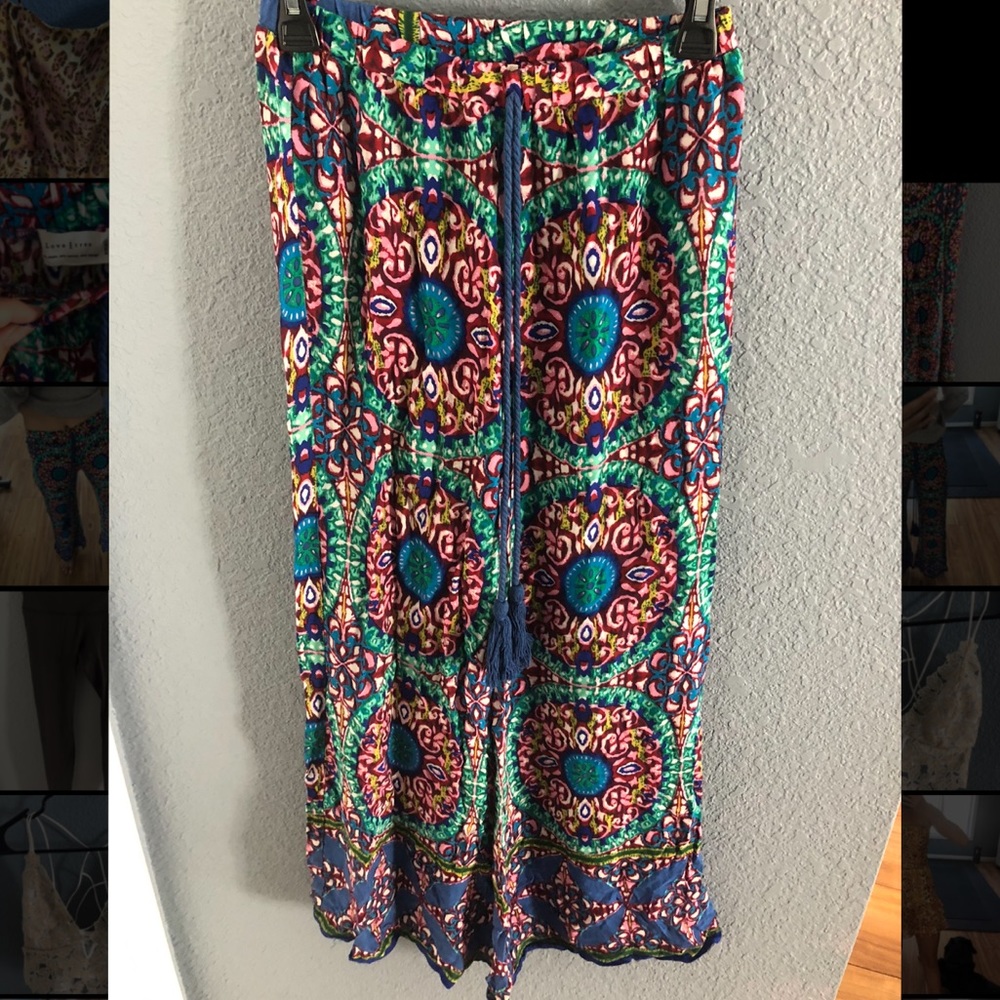 Love Tree - Medallion Print Pants XS